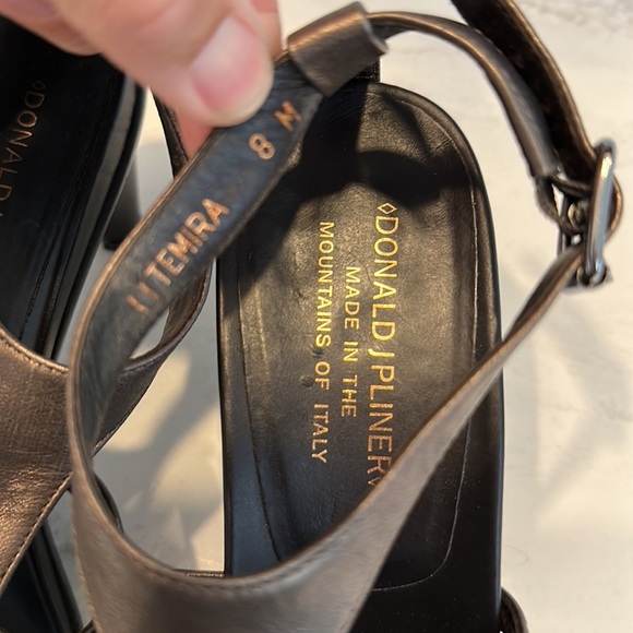 Donald J Pliner Sandals Sz 8M - Picture 4 of 5